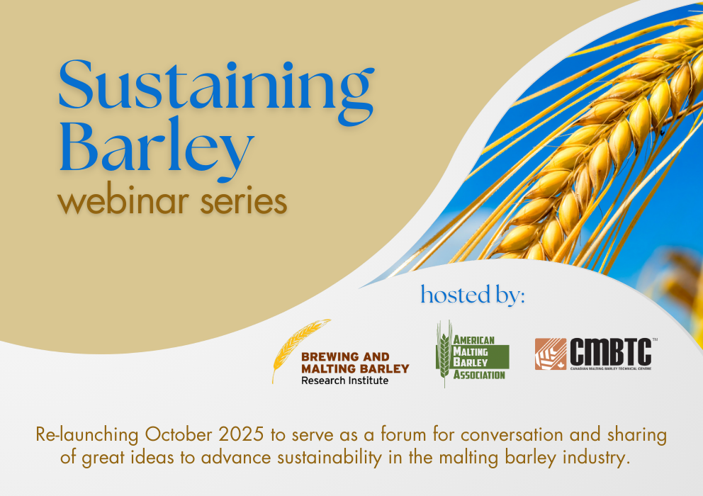 Sustaining Barley Webinar Series 